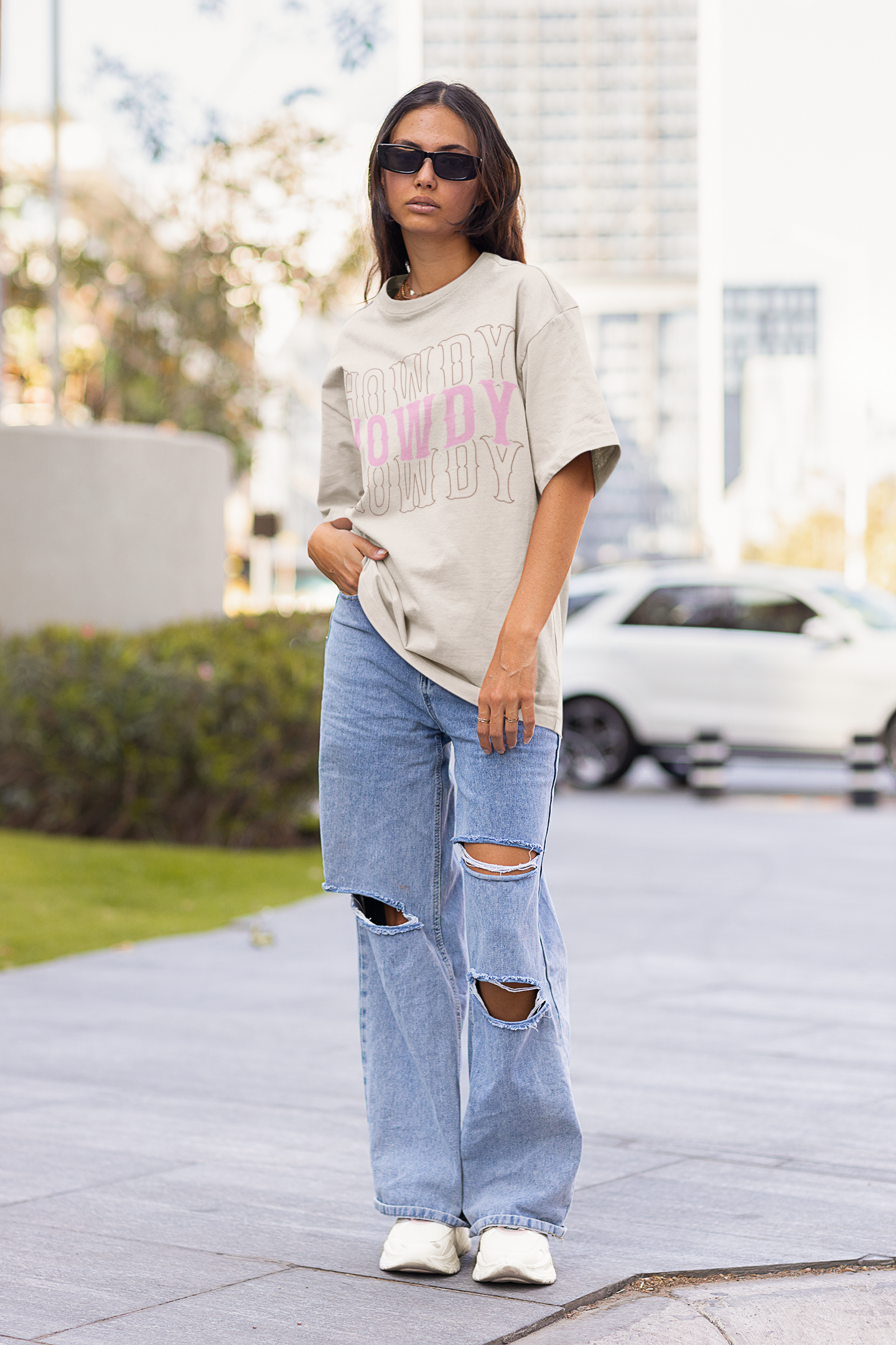 HOWDY OVERSIZED TEE