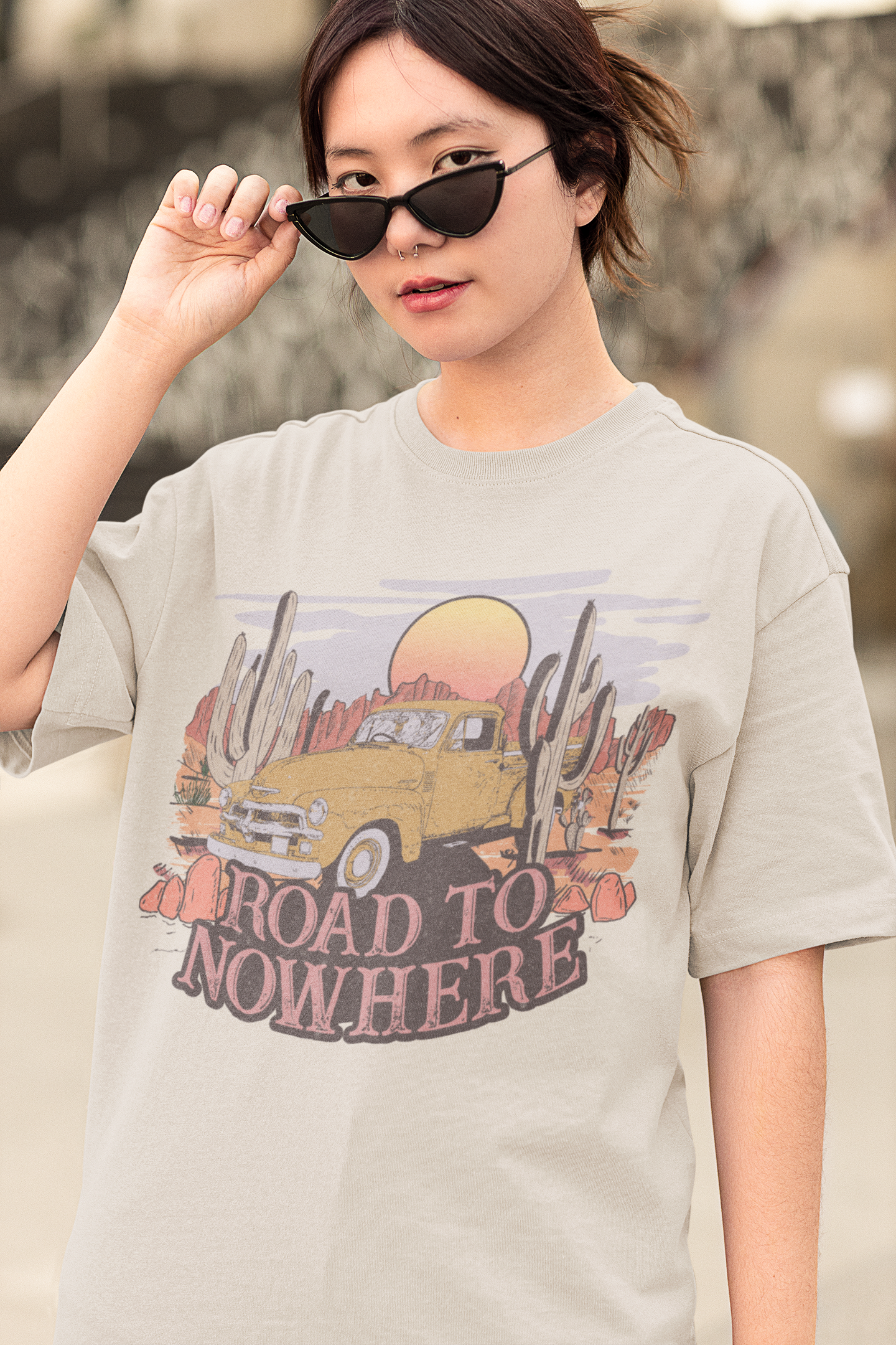 ROAD TO NOWHERE TEE