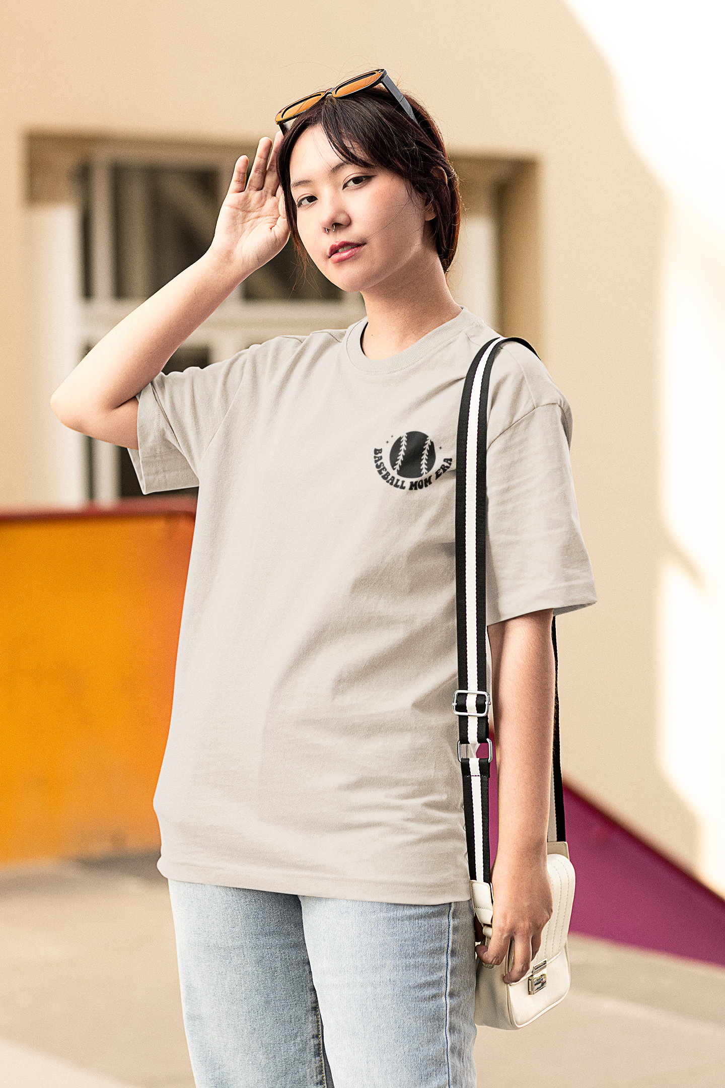 BASEBALL MOM ERA OVERSIZED TSHIRT