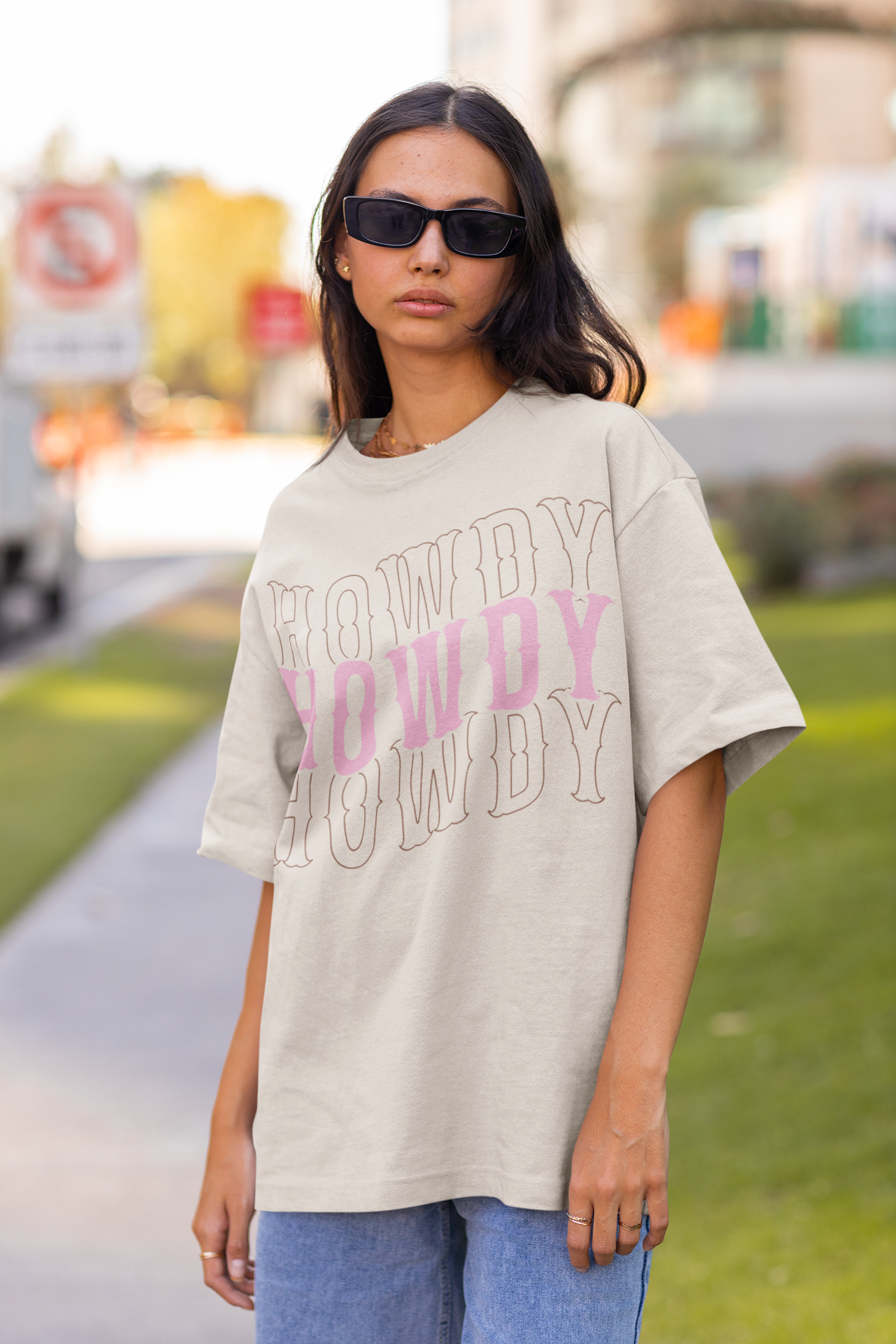 HOWDY OVERSIZED TEE