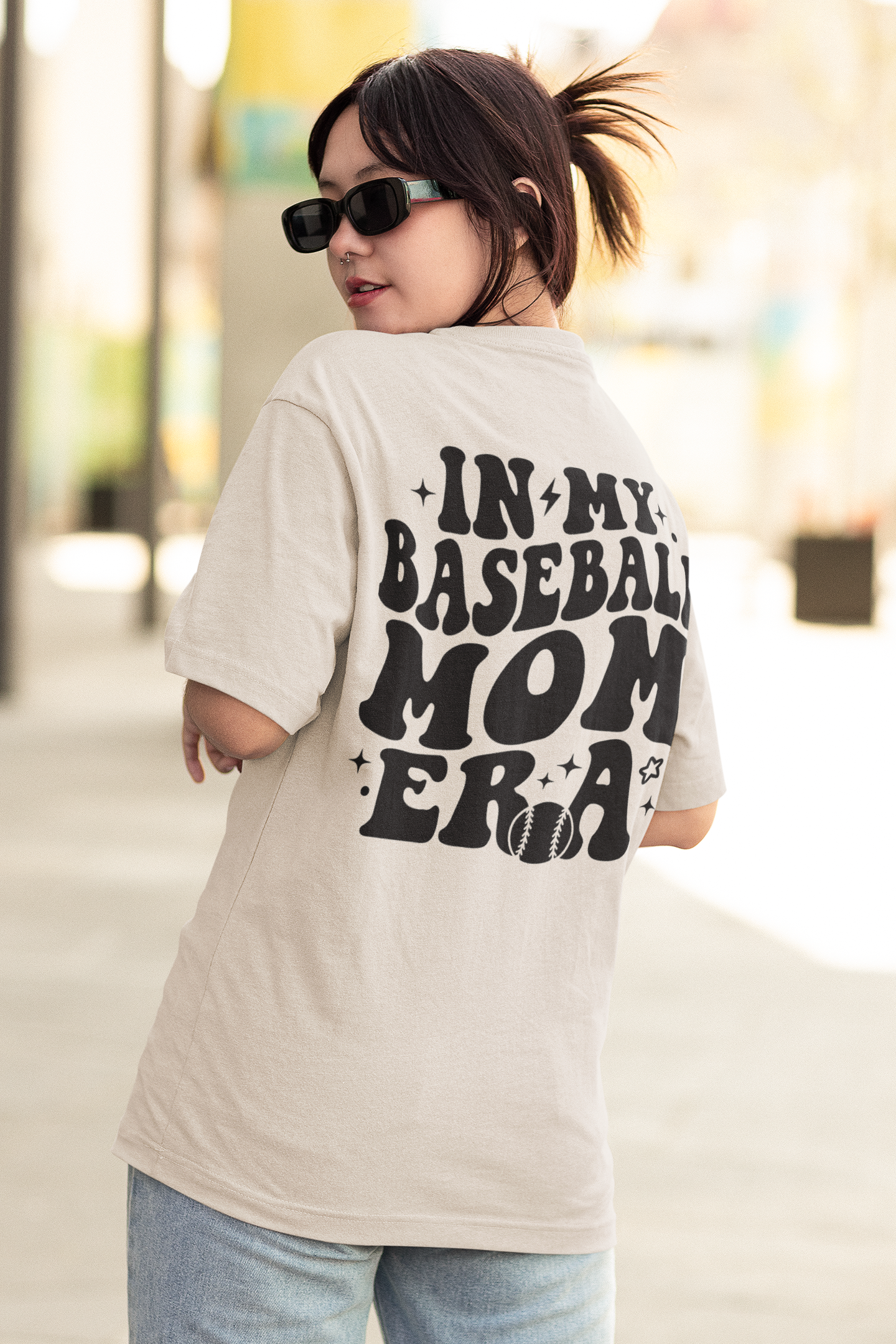 BASEBALL MOM ERA OVERSIZED TSHIRT