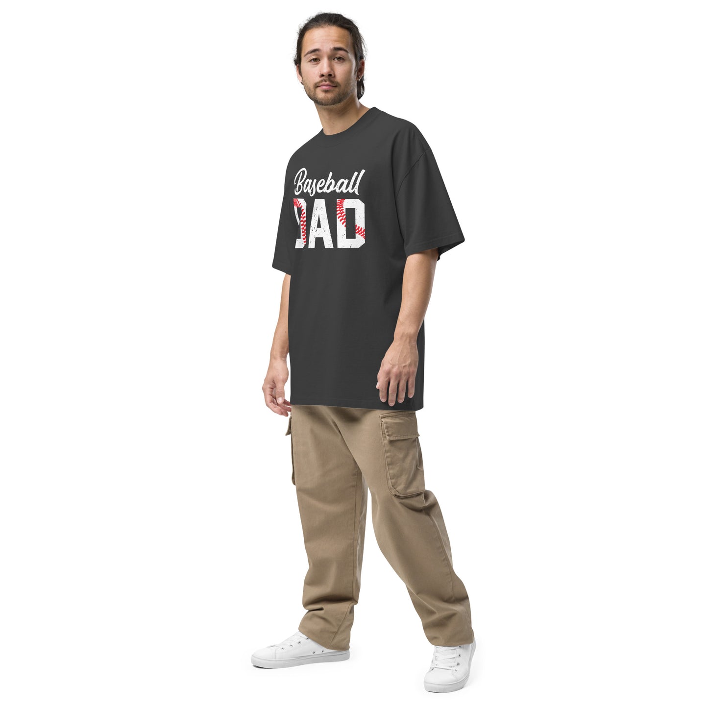 BASEBALL DAD OVERSIZED TSHIRT