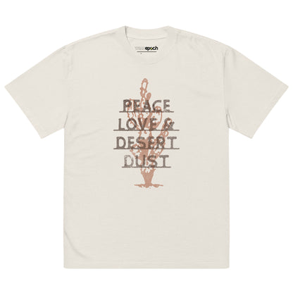 PEACE LOVE DESERT DUST TEE