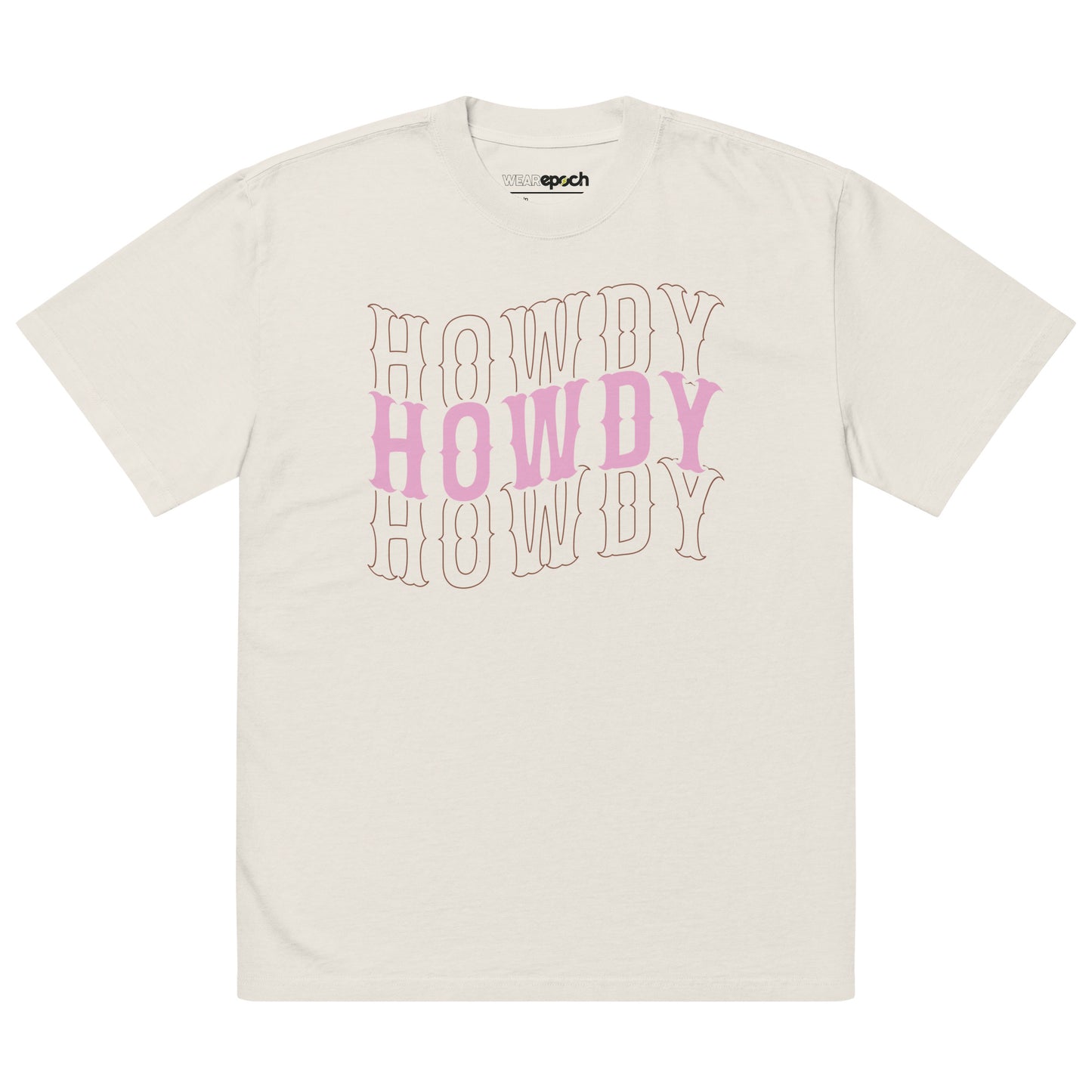 HOWDY OVERSIZED TEE