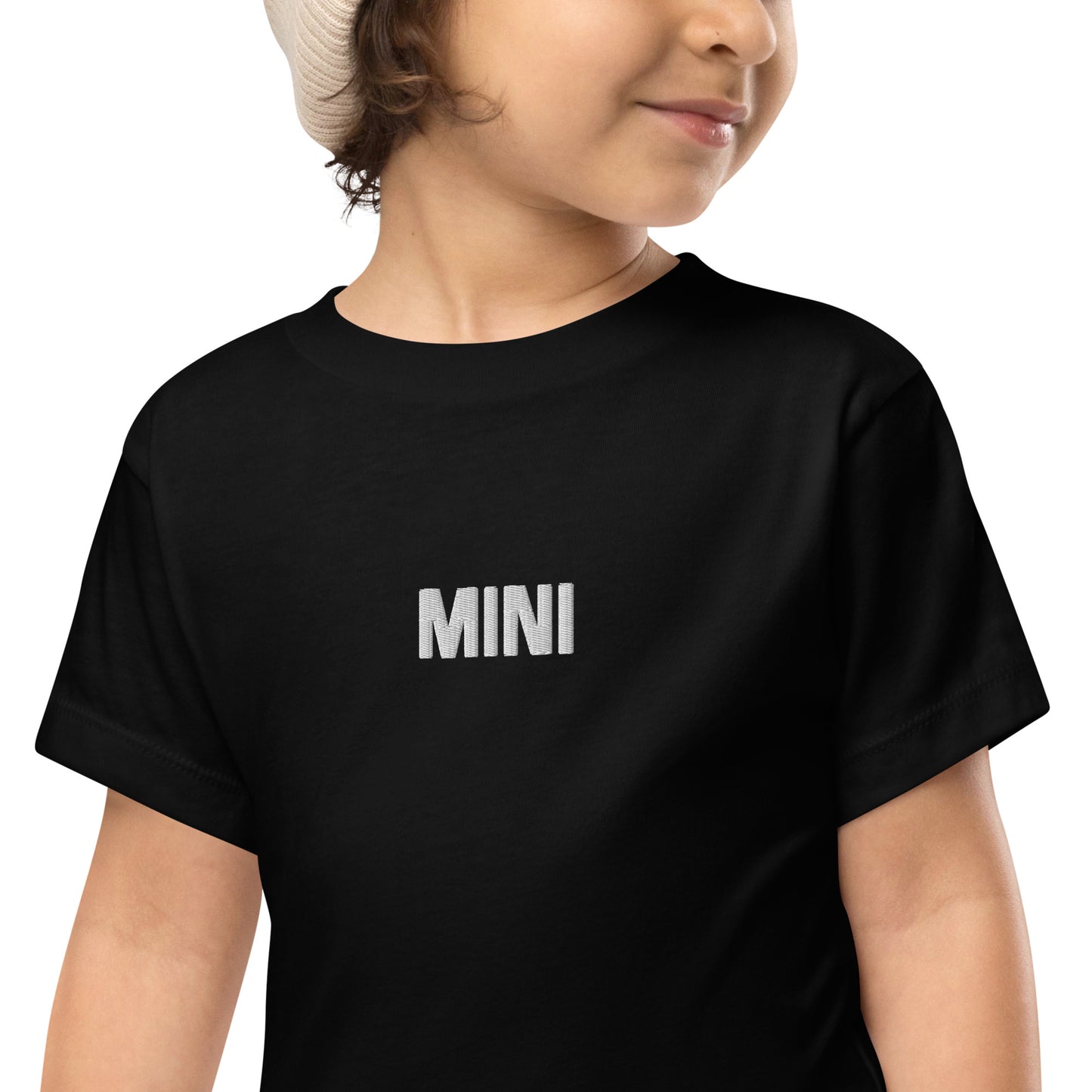 "MINI" EMBROIDERED TEE