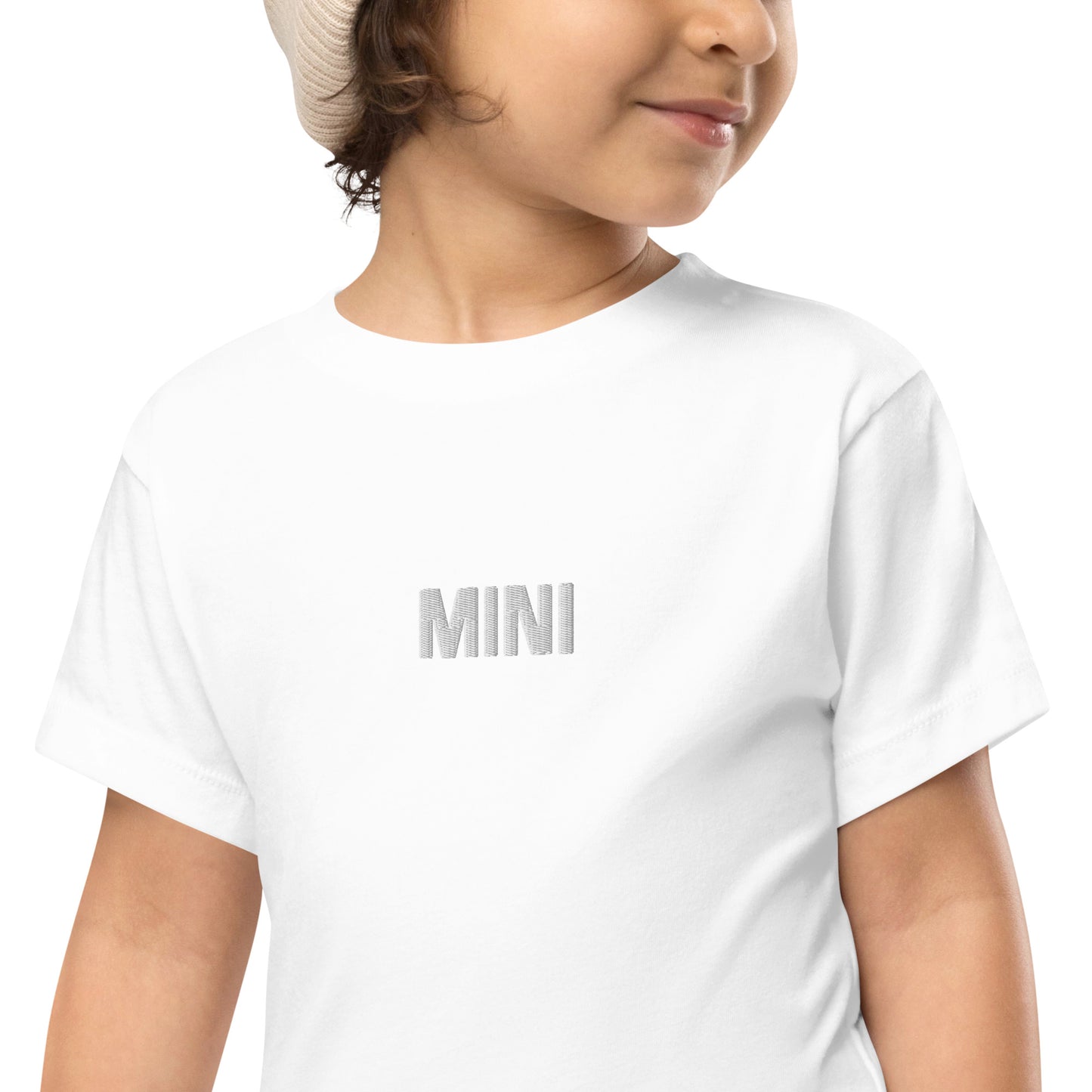 "MINI" EMBROIDERED TEE