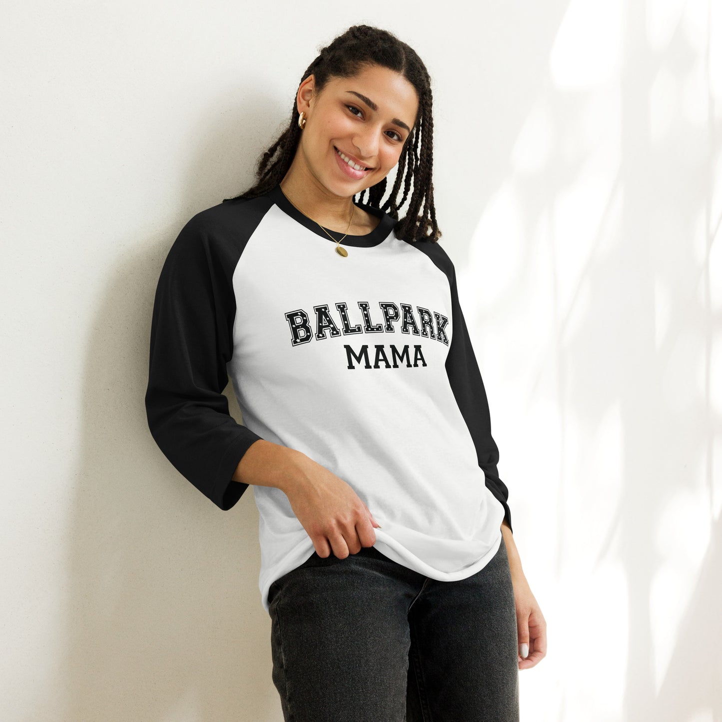 BALLPARK MAMA RAGLAN TEE