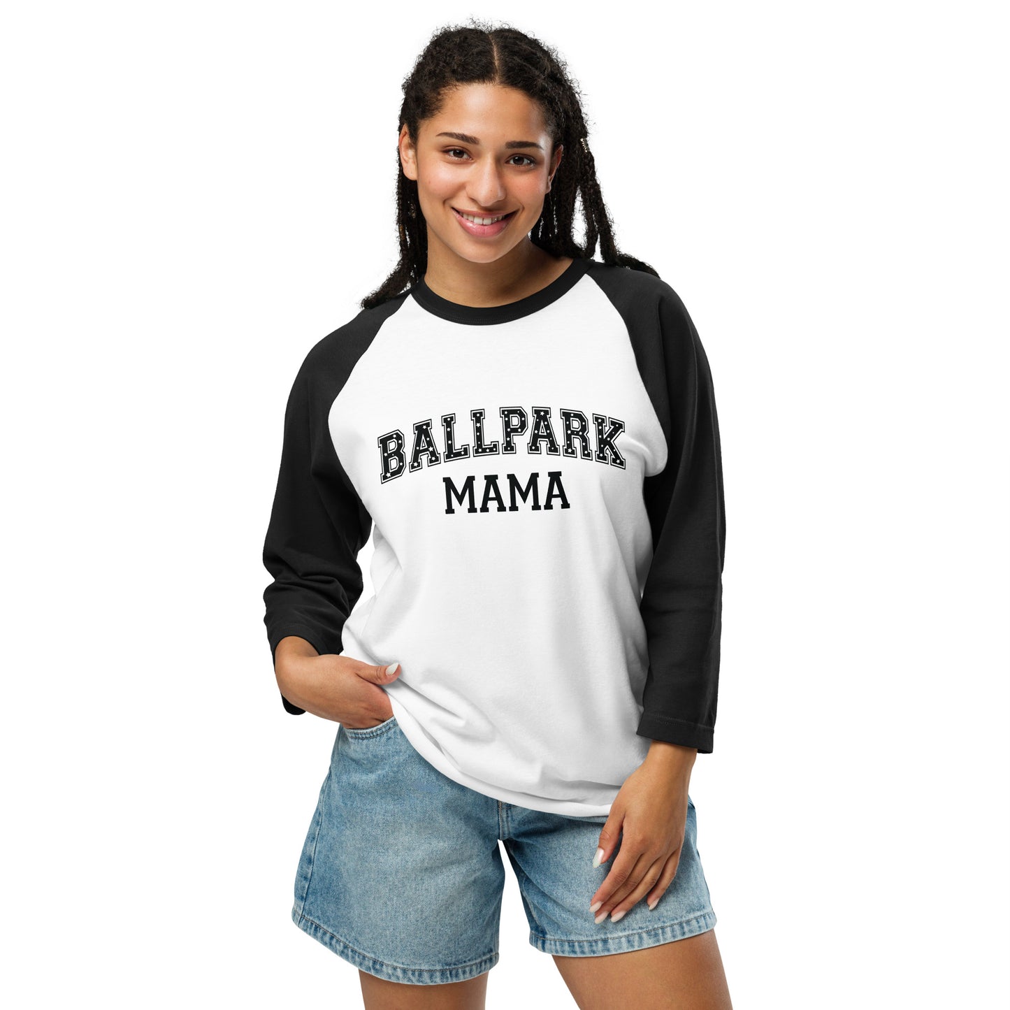 BALLPARK MAMA RAGLAN TEE