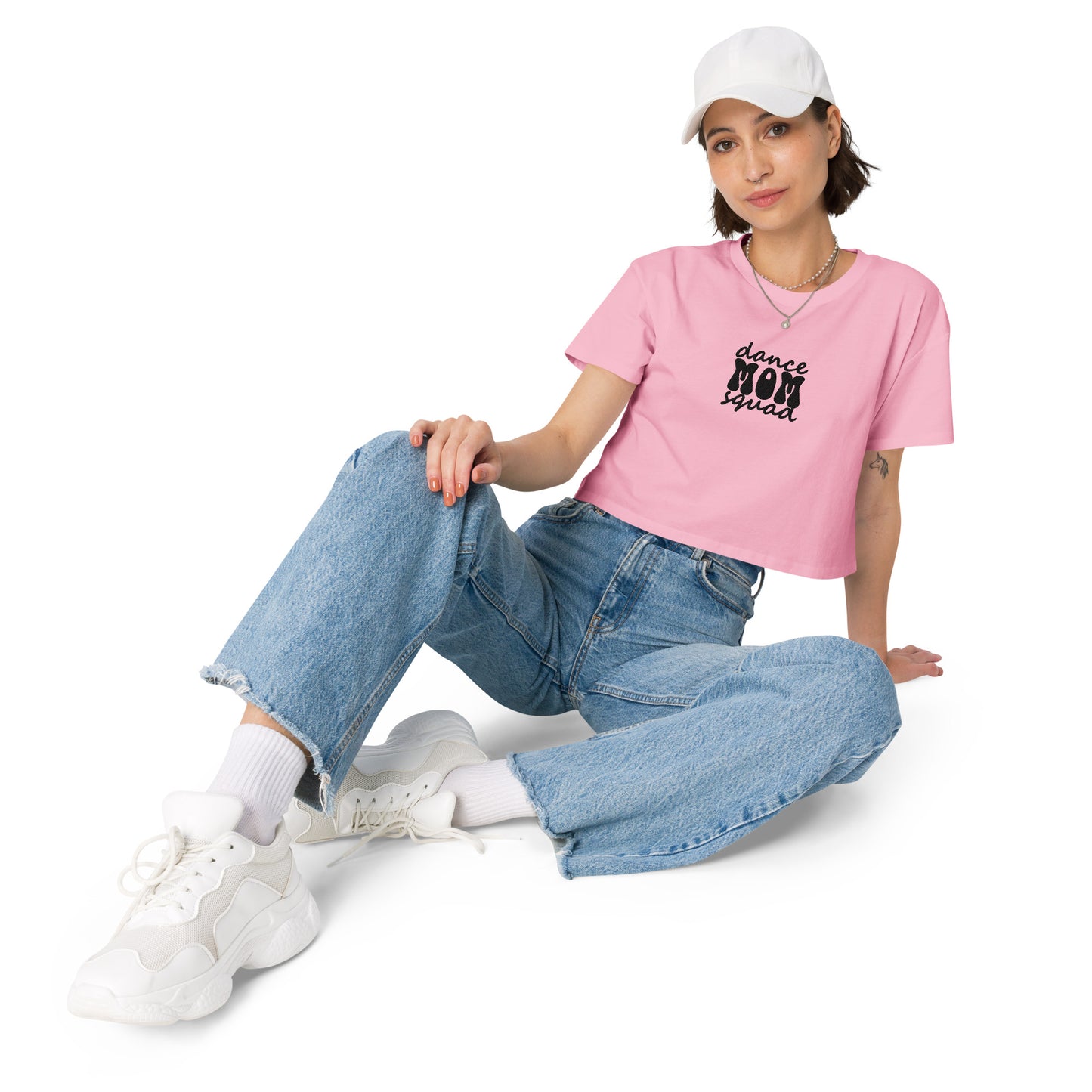 DANCE MOM SQUAD CROP TEE