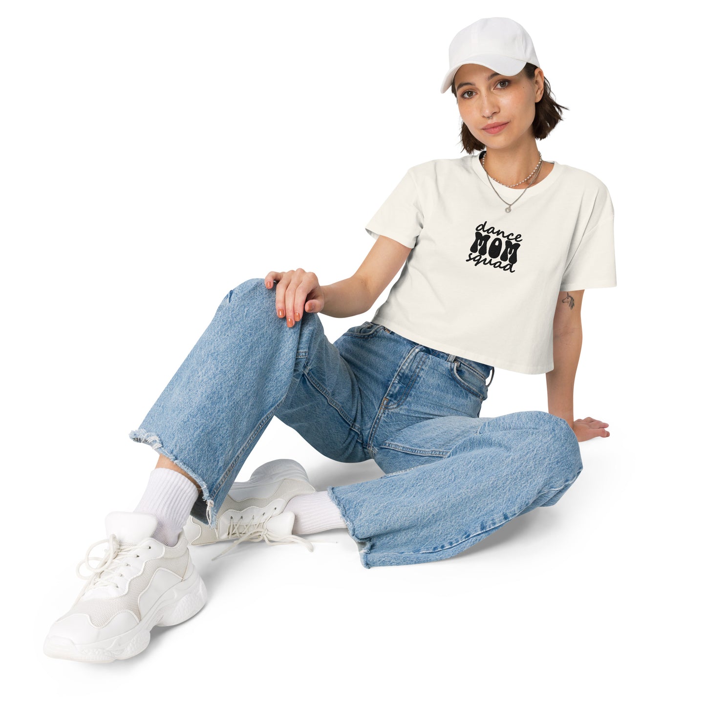 DANCE MOM SQUAD CROP TEE