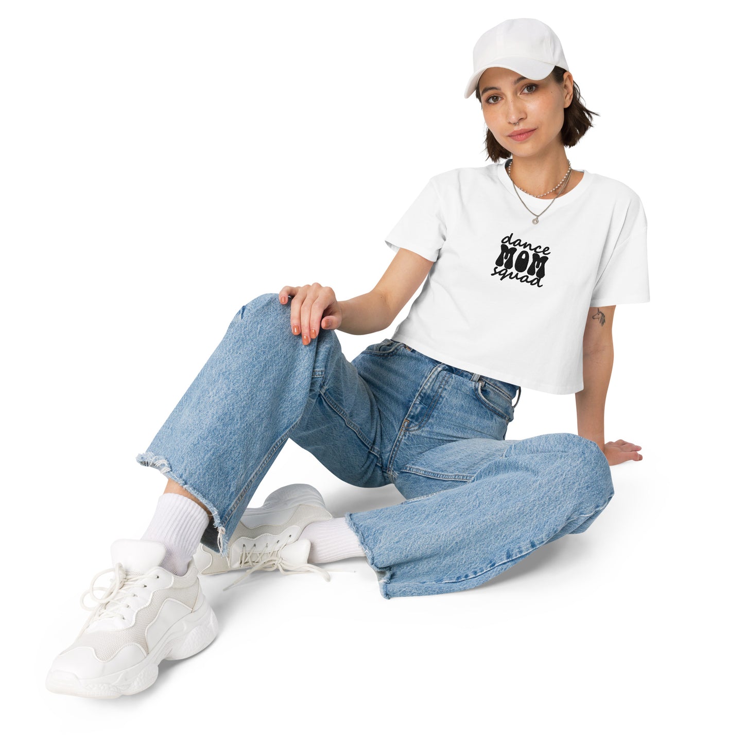 DANCE MOM SQUAD CROP TEE
