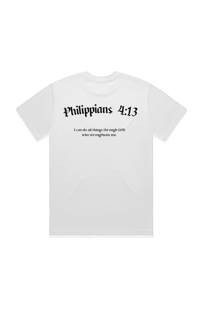 PHILLIPIANS 4:13 HEAVY TEE