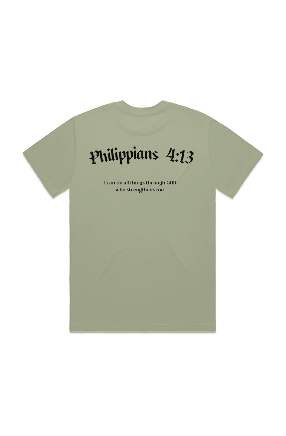 PHILLIPIANS 4:13 HEAVY TEE