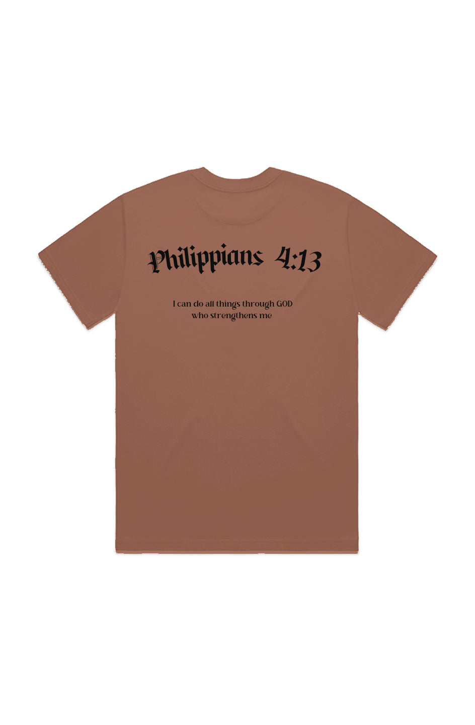 PHILLIPIANS 4:13 HEAVY TEE