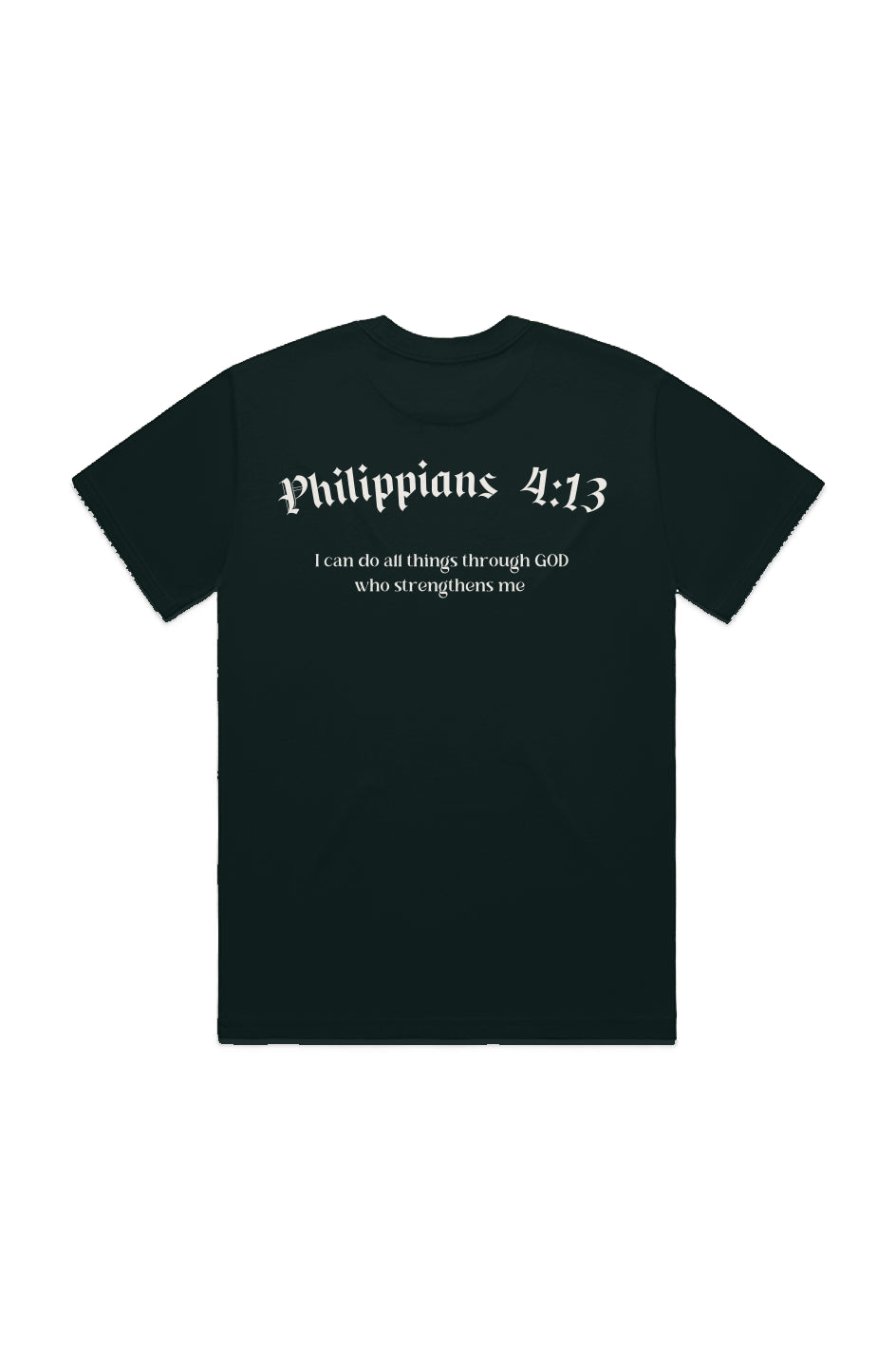 PHILLIPIANS 4:13 HEAVY TEE