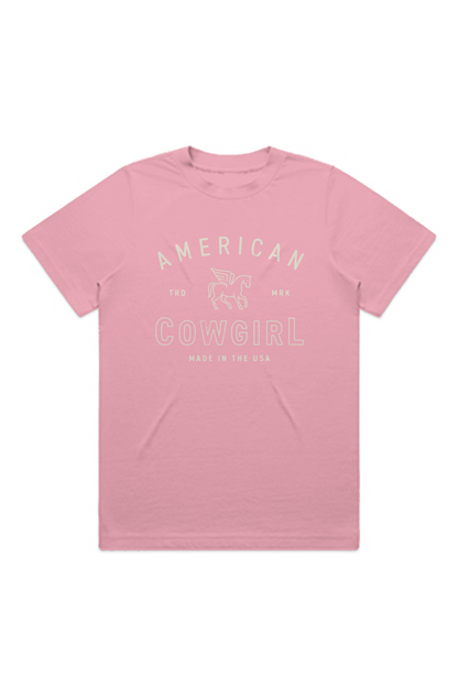 AMERICAN COWGIRL TEE